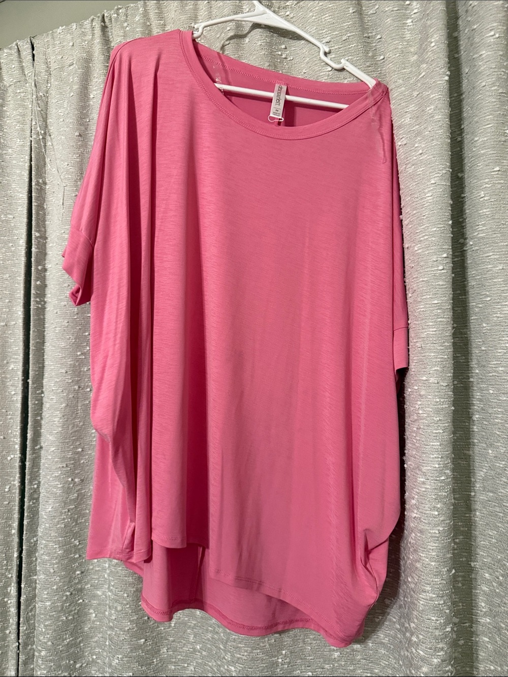 Relaxed Pink Oversized Women’s Top